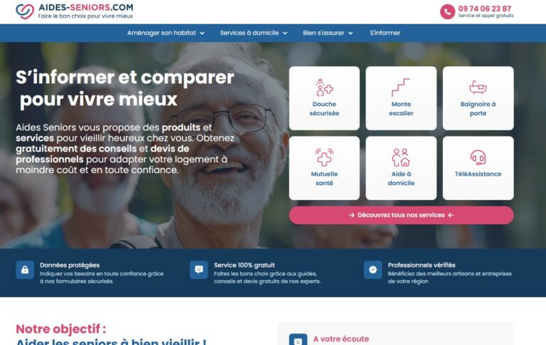 site internet aide seniors